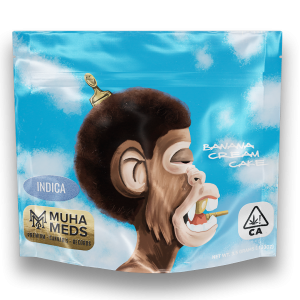 Muha Meds Banana Cream Cake Flower Indica