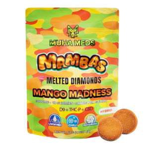 Muha Meds Mango Madness Gummies 3000 MG – Hybrid