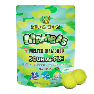 Muha Meds Sour Apple Gummies 3000 MG – Sativa