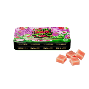 Muha Meds Sour Watermelon Gummies Sativa