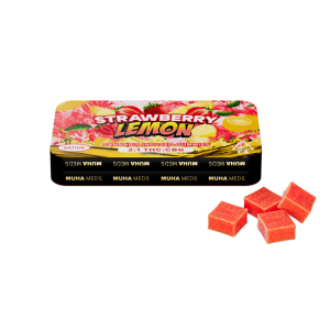 Muha Meds Strawberry Lemon Gummies Sativa